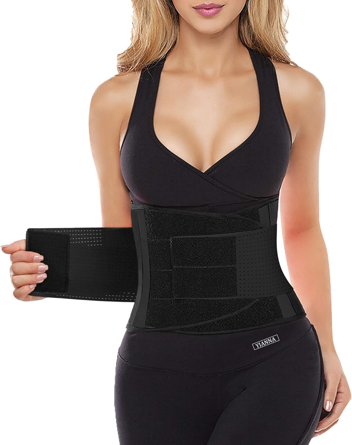 YIANNA Girdle Reductora Mujer Abdominal Lumbar Fajas Reductoras Abdomen Adjustable for Sport Fitness Postpartum