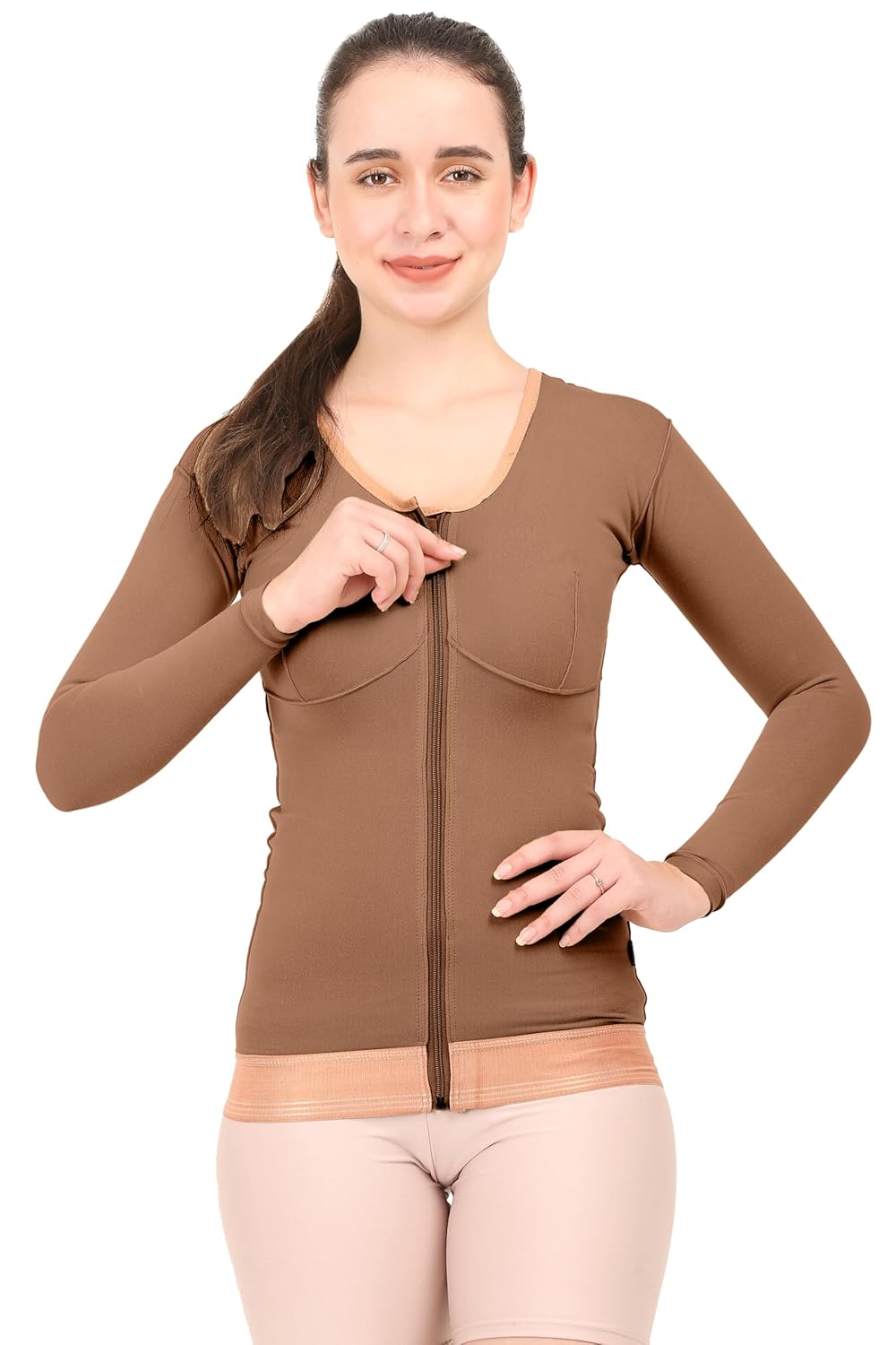 Post Liposuction Medical Compression Garment for Women || MODERATE COMPRESSION || Breast and 360 Degree Abdomen Compression | Surgical Recovery Supporter