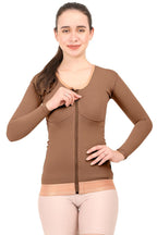 Post Liposuction Medical Compression Garment for Women || MODERATE COMPRESSION || Breast and 360 Degree Abdomen Compression | Surgical Recovery Supporter