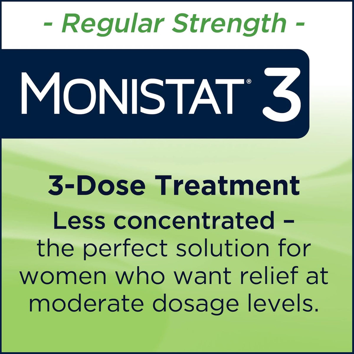 Monistat 3-Day Yeast Infection Treatment for Women, Miconazole Cream, 3 Prefilled Applicators