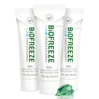 Biofreeze Professional Pain Relief Gel, Cooling Menthol, 4 FL OZ (3 pack)