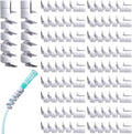 20pcs Oxygen Tube Support Crimp Straightener, White | Oxygen Tubing Support Accessories for Portable Oxygen Concentrator for Oxygen Hose Nasal Cannula