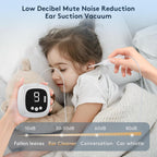 Ear Vacuum Wax Remover with 9?Level Adjustable Strong Suction | Electric Earwax Removal Kit USB Rechargeable Ear Suction Vacuum Tool, Safe Ear Wax Cleaner for Adults, Children & Kids