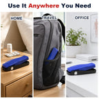 Needle Clipper for Insulin Syringe, Portable Sharps Container for Disposal Sharps, Compatible with 23-34Ga Syringe Needle, Fit Home and Travel (2, Blue)