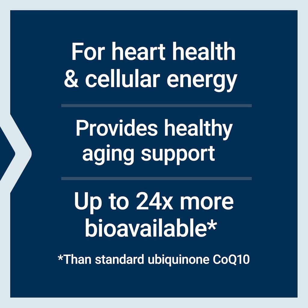 Life Extension AmpliQ CoQ10, Heart Health, Kidney and Liver Health, ubiquinone 50 mg, Advanced Formula, Gluten Free, Non-GMO, Vegetarian, 60 Capsules