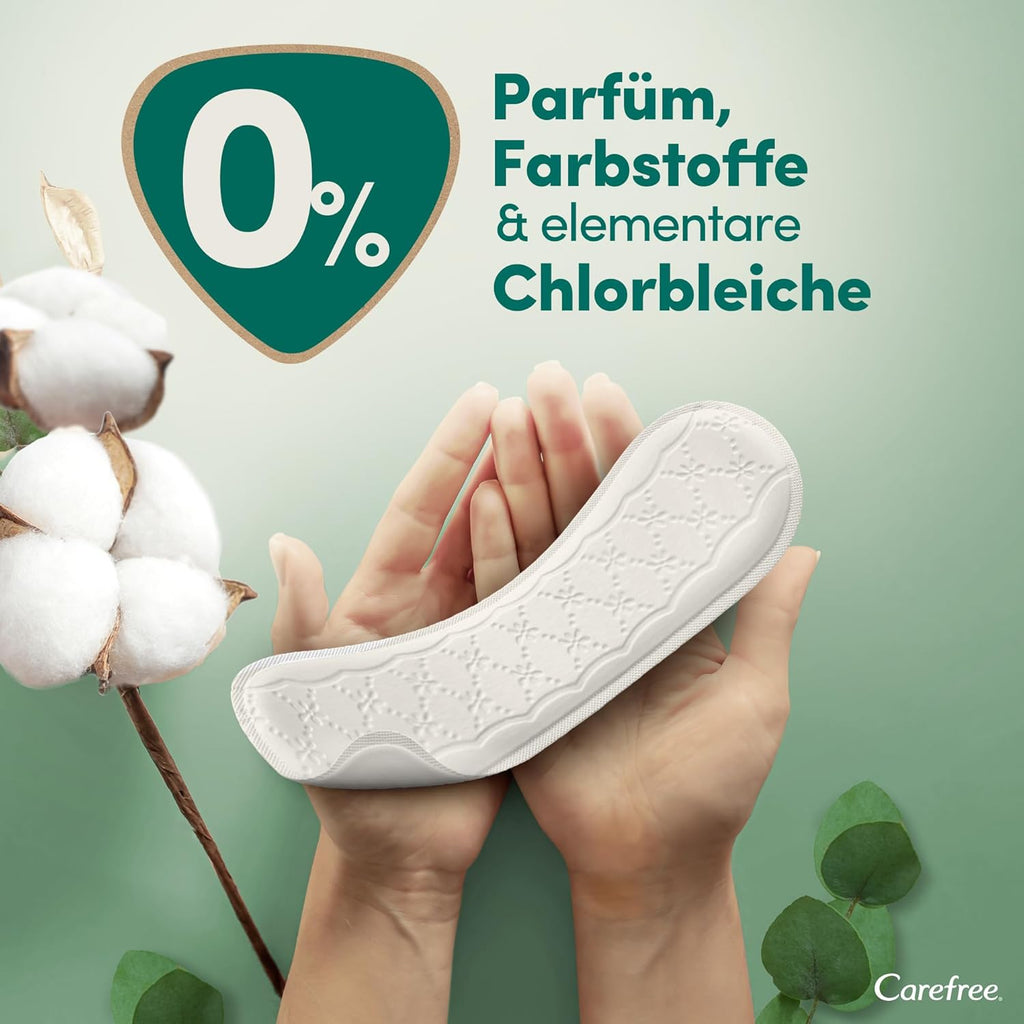Carefree Panty Liners Organic 24 pieces