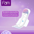 Sanitary Pads With Wings Overnight 48 pads
