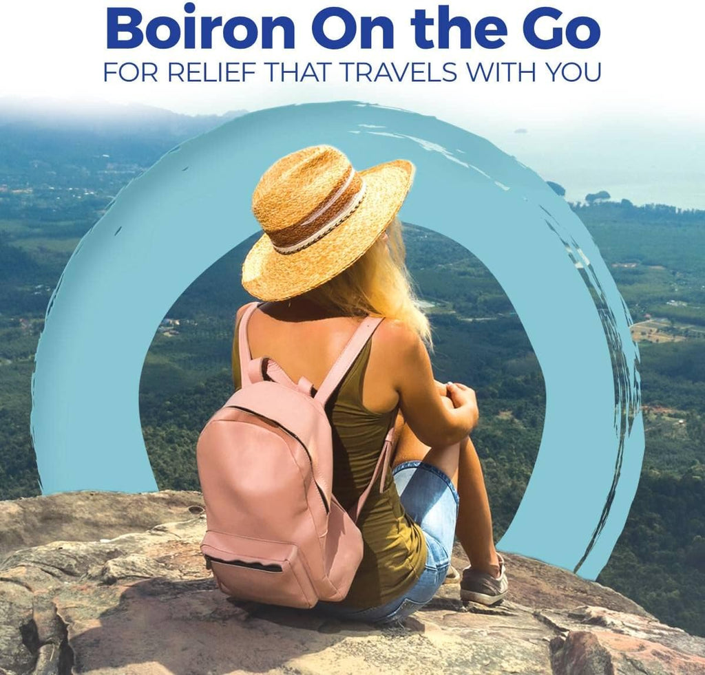 Boiron Diaralia On The Go Travel Essential for Diarrhea Relief, Gas, Bloating, Intestinal Pain, and Traveler's Diarrhea - 2 Count (160 Pellets)