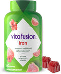 Vitafusion Iron Gummies | 60 Gummies for Adult Women & Men