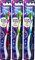 Oral-B Pro-Health Junior CrossAction Galaxy Toothbrush, Ages 6+, Soft - Pack of 3