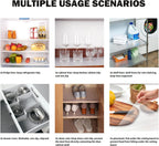 Shelf Liner Drawer Liner Cabinet Liner Fridge Liners Non Adhesive Non-Slip Washable Cupboard Pad for Kitchen Clear Refrigerator Mat