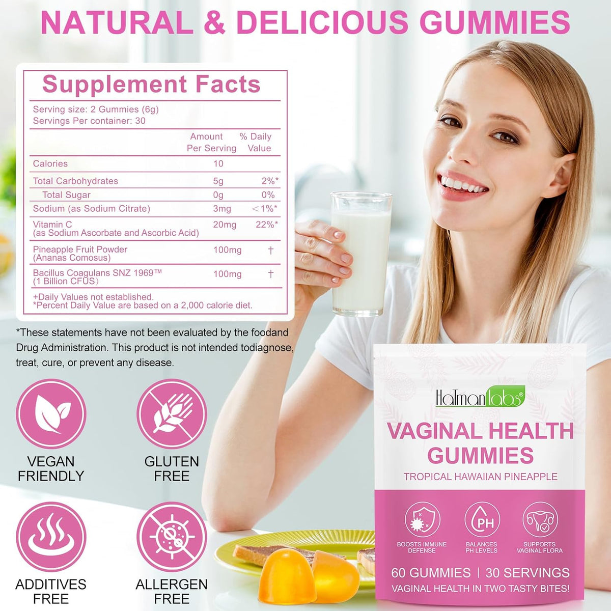 Premium Dietary Supplements 60 pieces