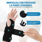 Carpal Tunnel Wrist Brace with 1 Splints 2 Support Bars and Soft Thumb Opening, Orthopedic Wrist Brace for Sprain Arthritis - Tendonitis Wrist Brace for Men and Women (Right)