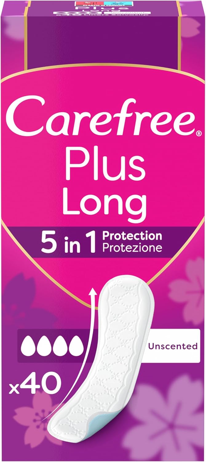 Carefree Panty Liners Fragrance-Free