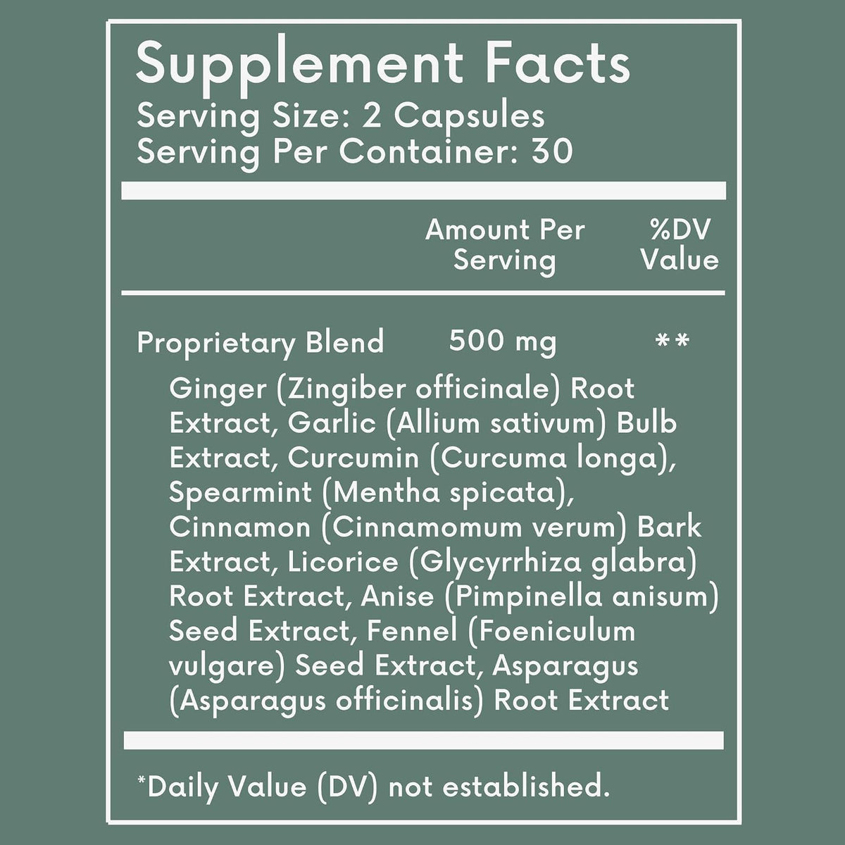 Acid Reset | Daily Support for Occasional Acid Reflux & Heartburn | 9-Herb Blend for Digestive Balance & Indigestion Relief | Capsules (60 Count)