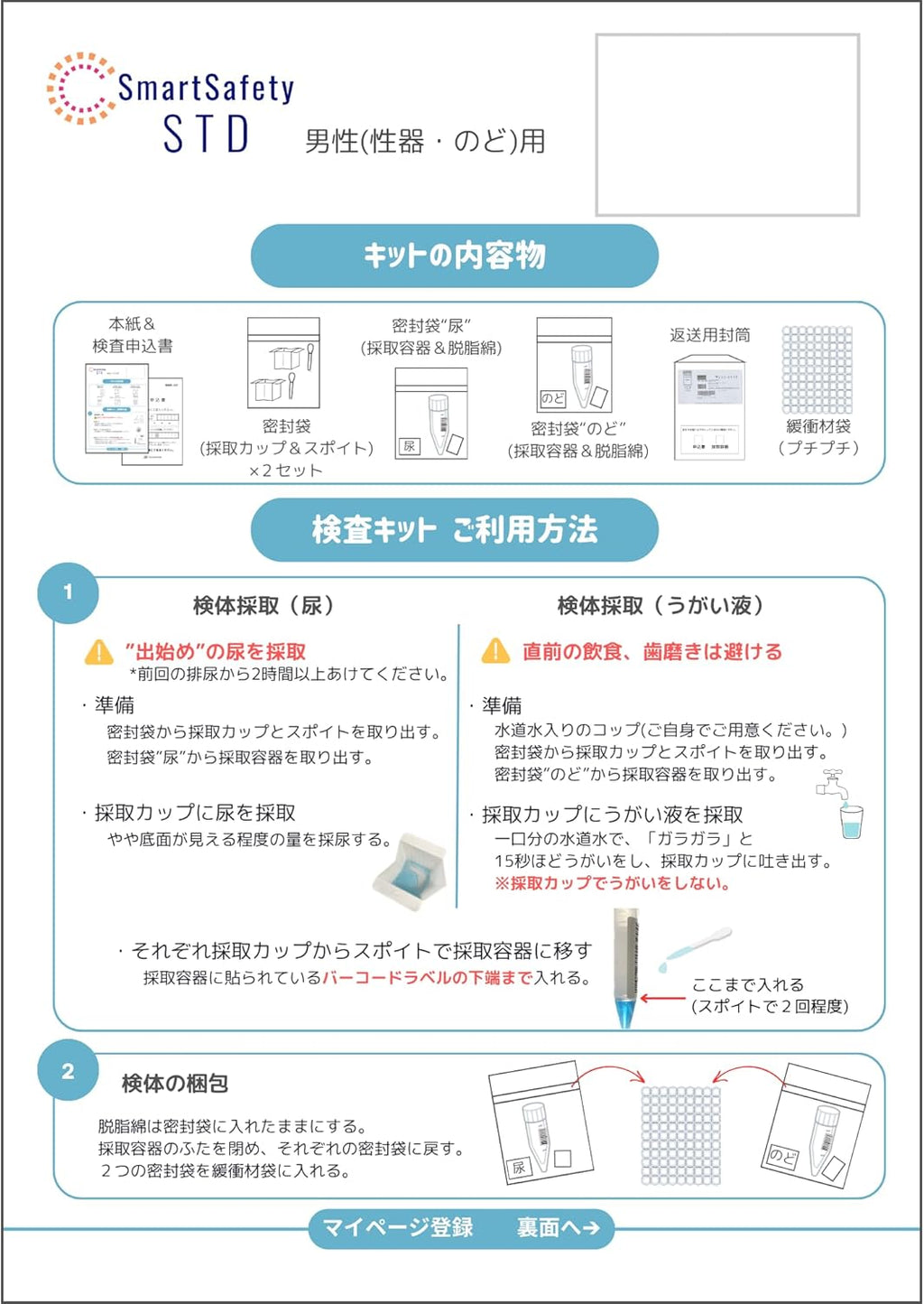 SmartSafety 13 STI Test Kits