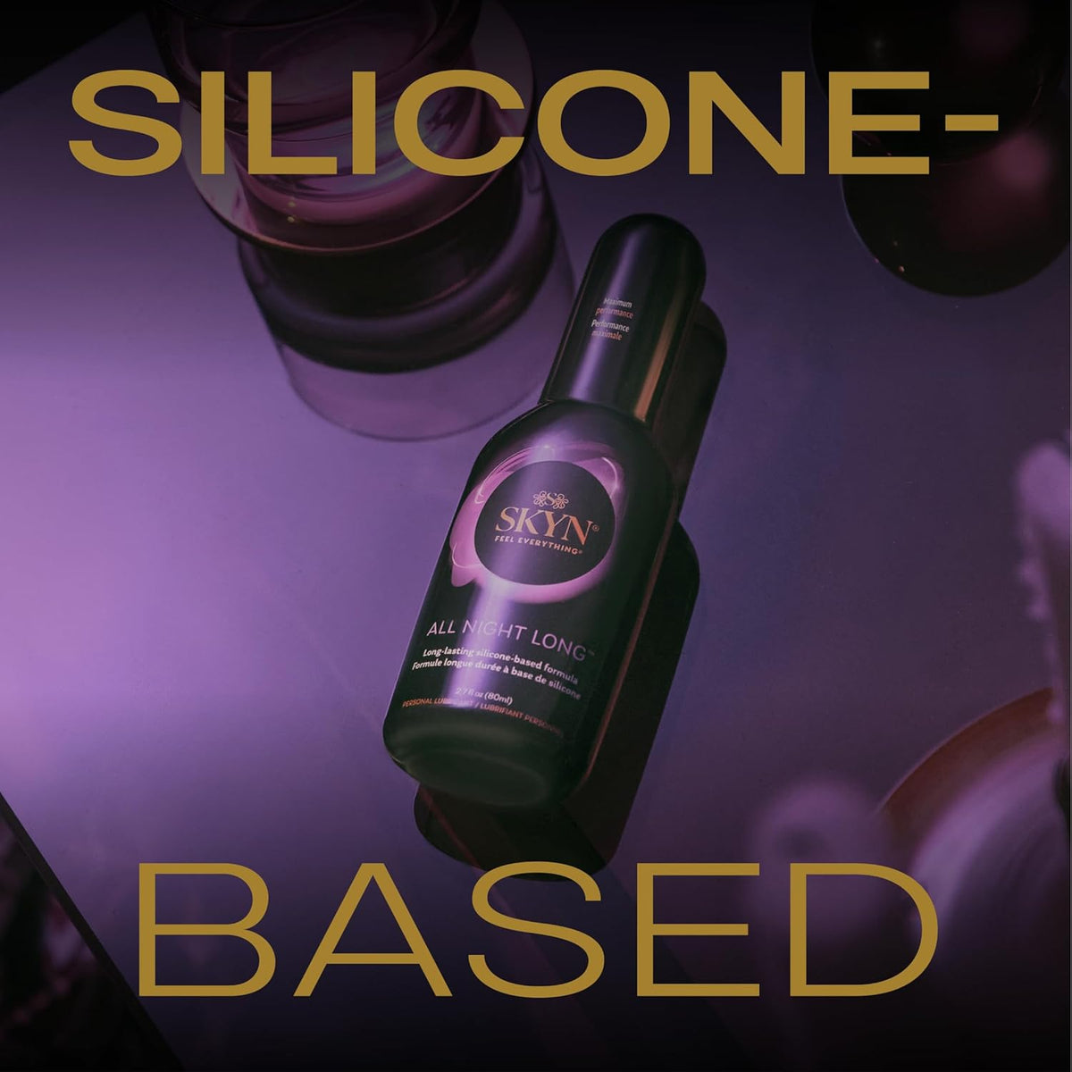 SKYN All Night Premium Personal Lubricants Silicone