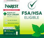 Ivarest Poison Ivy Itch Cream, 2 oz, 1 Pack