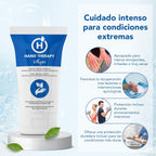 Hand Therapy Hand Cream & Moisturizing Body Cream - Premium Treatment for Dry Hands with Shea Butter and Hyaluronic Acid - Fast Absorption, Fat Free