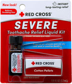 Red Cross Complete Medication Kit for Tooth Pain, 0.125 oz