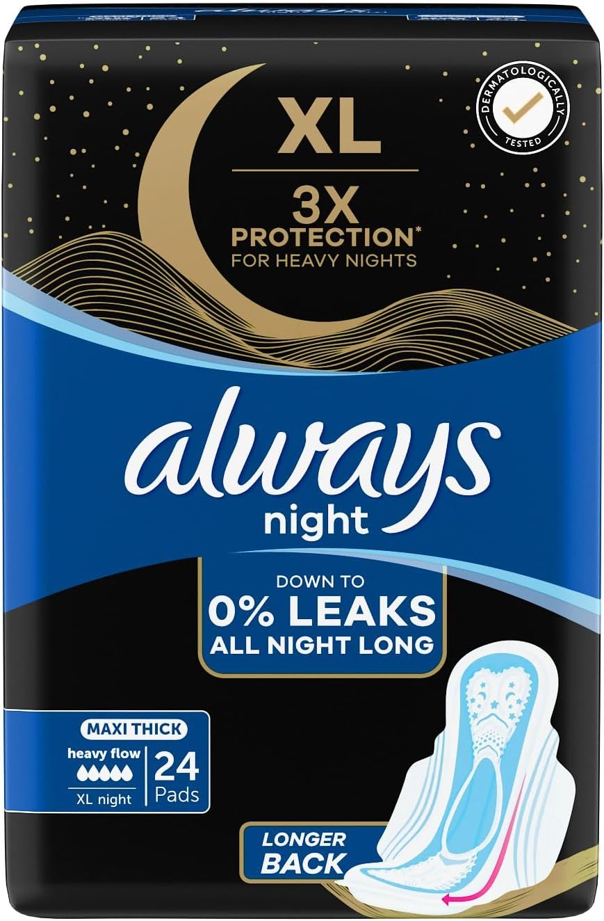 Sanitary Pads Overnight 24 pads