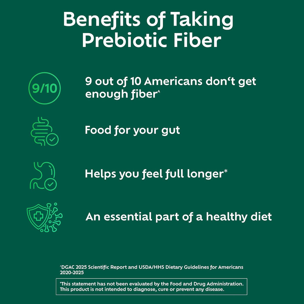Benefiber Prebiotic Fiber Supplement Powder, Berry Fusion, 24 Stick Packs