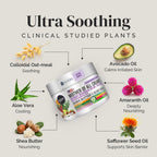 Puriya National Eczema Association Accepted Cream 2 oz, Dry Itchy Skin Relief, Colloidal Oatmeal Lotion, For Kids, Adults, Face, Hands, Mother of All Creams, Plant-Based Hydration,No Fragrance Added
