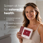 COLONOX At-Home Colon Screening Test Kit, Fecal Occult Blood Test, 2 Tests | Easy To Use, Detects Hidden Blood in Stool, Rapid Results in 10 Minutes, Highly Sensitive, Private Testing At Home