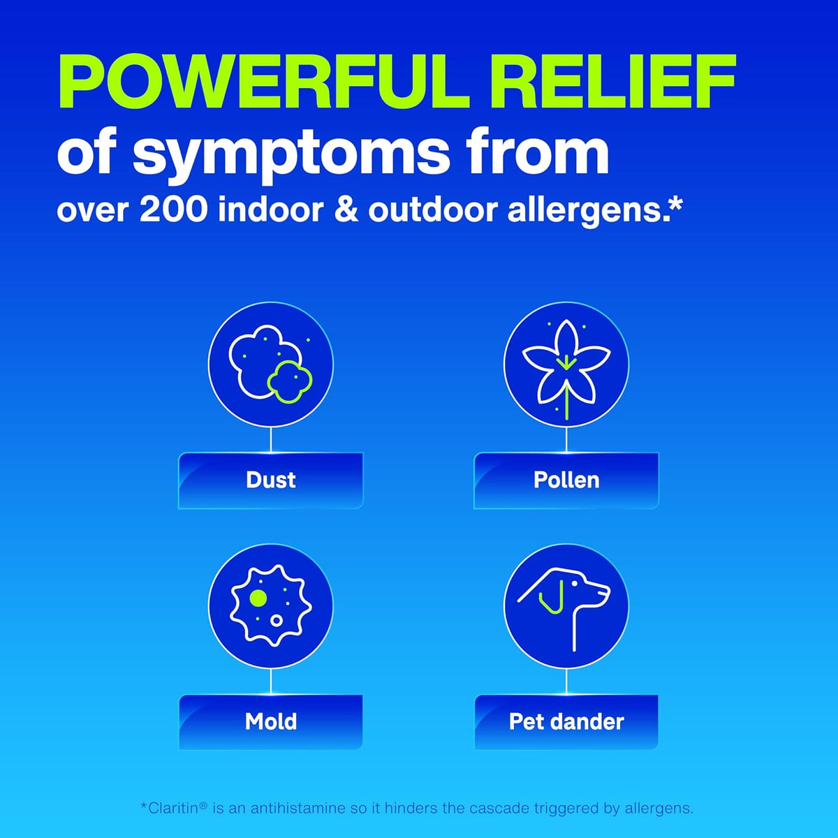 Claritin Allergy Medicine for Adults, 24-Hour Non-Drowsy Loratadine 10mg Pills, Antihistamine, 30 Tablets + 1ct On-The-Go Relief