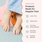 ZenToes Gel Toe Spacers for Bunions & Overlapping Toes, 4 Count