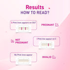 Prega News Advance, HCG Home Pregnancy Test, Midstream Urine Test Kit, One Step Pregnancy Test, Easy to Use, Accurate Result in Just 3 Minutes x Pack of 1 (2)