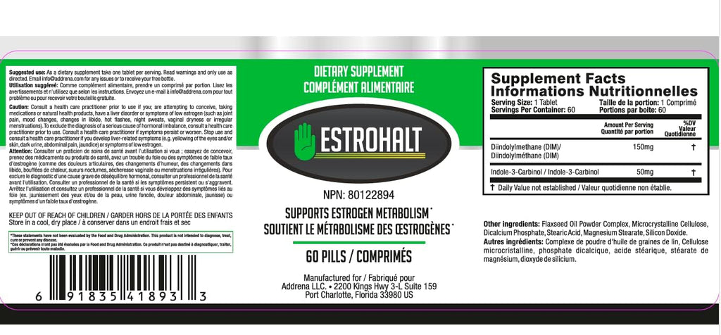 Estrogen-Blocker Supplement & Natural Anti Aromatase Inhibitor Pills for Men & Women DIM (Diindolylmethane) & Indole 3 Carbinol (I3C) Supplements for Estrogen Dominance & Hormone Balance