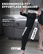 Full Leg Ice Pack Wrap, 360° Entire Leg Gel Cold Therapy Sleeve with Strap | 360° Entire Leg Coverage, Expert-Grade Gel, Stay Flexible Frozen, Leak-Proof, Hot & Cold Therapy, Leg Muscle Recovery