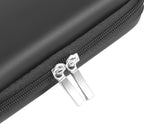 Eva Hard Shell James Diabetes Compact Case for Glucose Meter Test Strips Lancing Device. (Black)