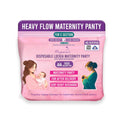 Pregawear Lochia Maternity C Section Panty|Heavy Flow Postpartum| Also for Normal DeliveryIDisposable Period Panties|Rash Free|Leak Proof Pads After Delivery|Overnight Protection|Toxic Free 4 pc-XL