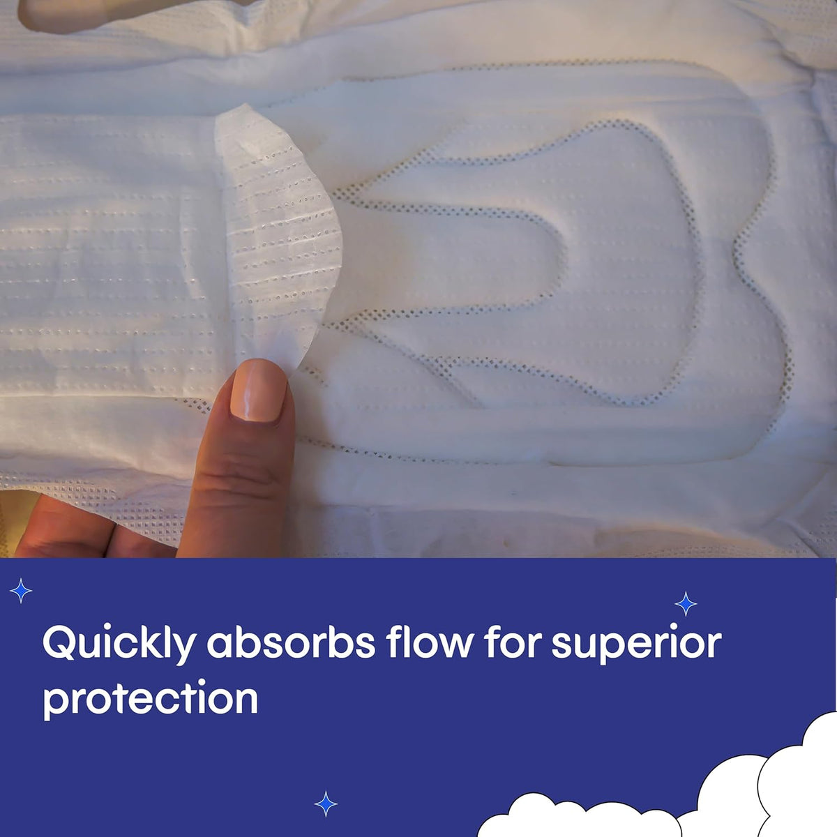 U BY KOTEX Extra Overnight Ultimate Pads with Wings 24 Count (4 x 12 Pack)