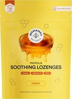 Beekeeper's Naturals Throat Soothing Honey Cough Drops, Zinc + Vit D, 24 Ct