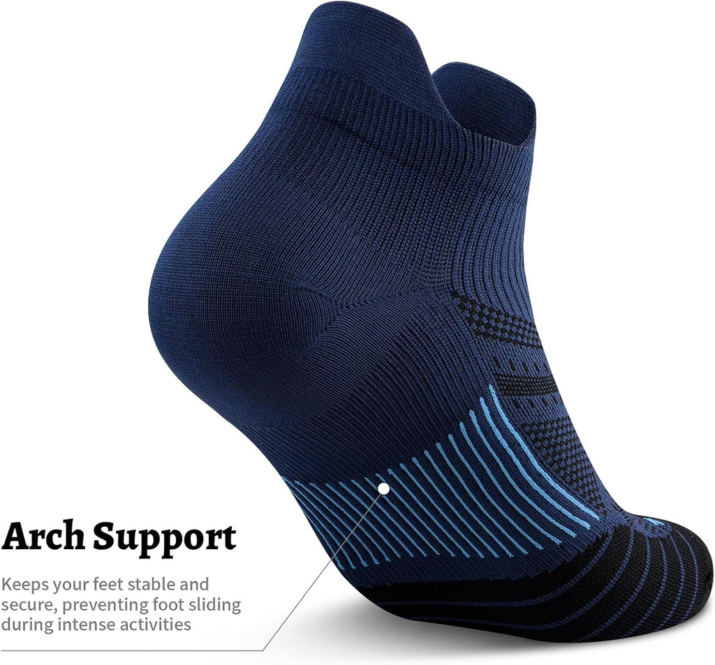 Compression Socks for Men Women Ankle Running Socks for Plantar Fasciitis
