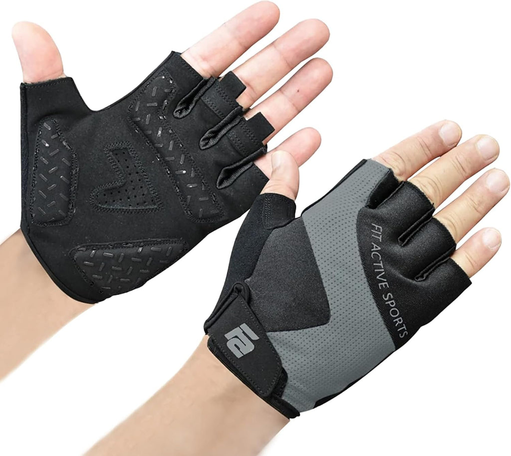 Max Grip Weight Lifting Workout Gloves for Gym Lifting, Biking, Fitness Training | Lightweight, Breathable, Non Slip | Men and Women