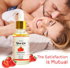 MERICH Natural Yoni Oil for Women | pH Balancing Vaginal Detox Oil, Strawberry | Rejuvenating Formula for Dark Spots & Ingrown Hair | Odor Eliminator & Gentle Cleansing Feminine Care | 1 oz