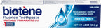 Biotene Fluoride Toothpaste for Dry Mouth Symptoms, Bad Breath Treatment and Cavity Prevention, Fresh Mint - 4.3 oz
