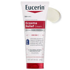 Eucerin Eczema Relief Body Cream with Colloidal Oatmeal, 8 OZ | Daily Eczema Cream, Soothes Eczema-Prone, Itchy Skin, Reduced Flare Ups, NEA Accepted, Fragrance Free, Steroid Free