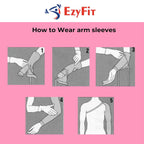 Medical Compression Arm Sleeves with Shoulder Strap and Support for Lymphedema | Graduated Compression - 20-30 mm/Hg | Post Mastectomy Sleeve for Lymphedema (LEFT HAND, LARGE)