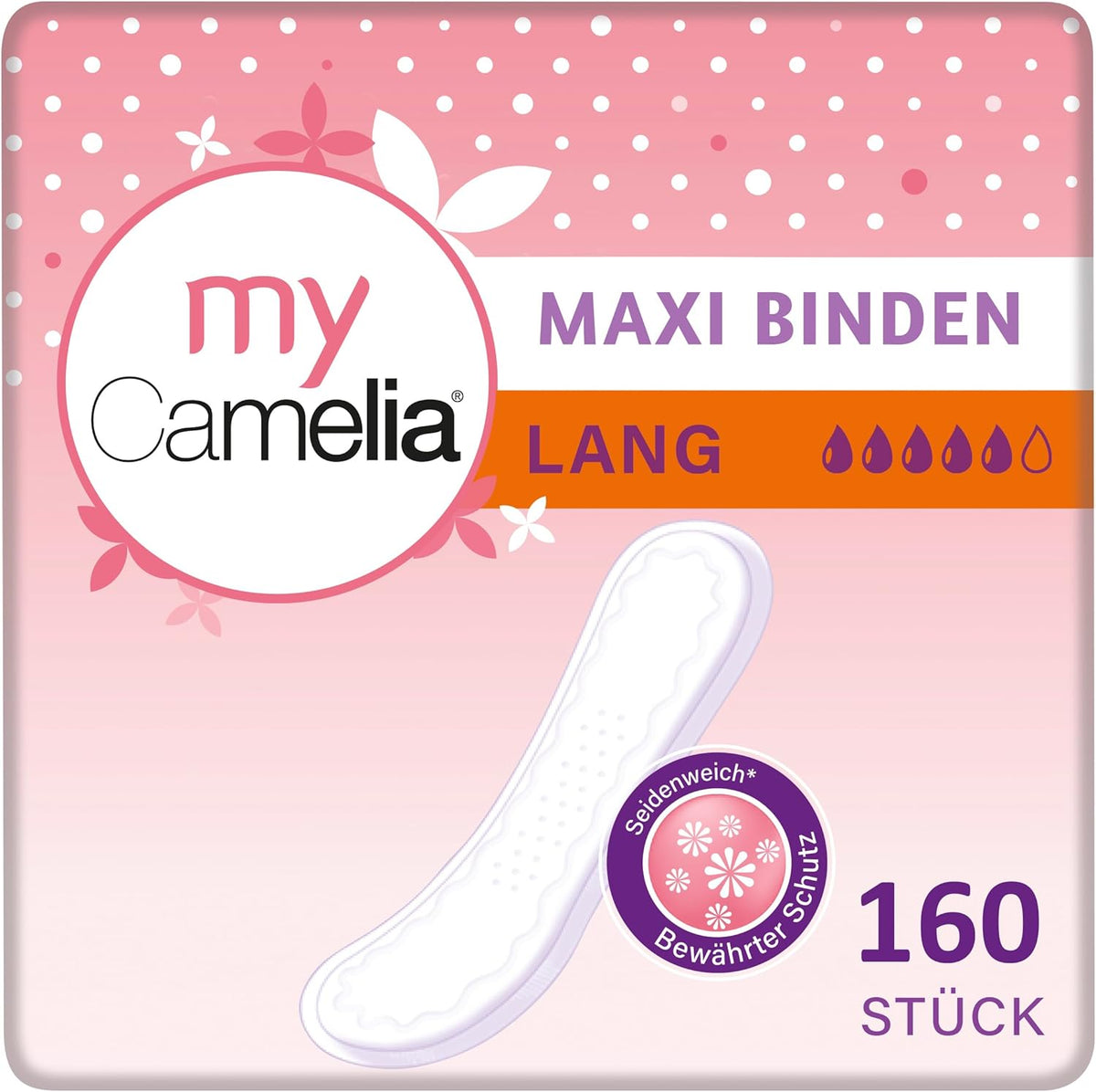 Camelia Sanitary Pads 160 pieces