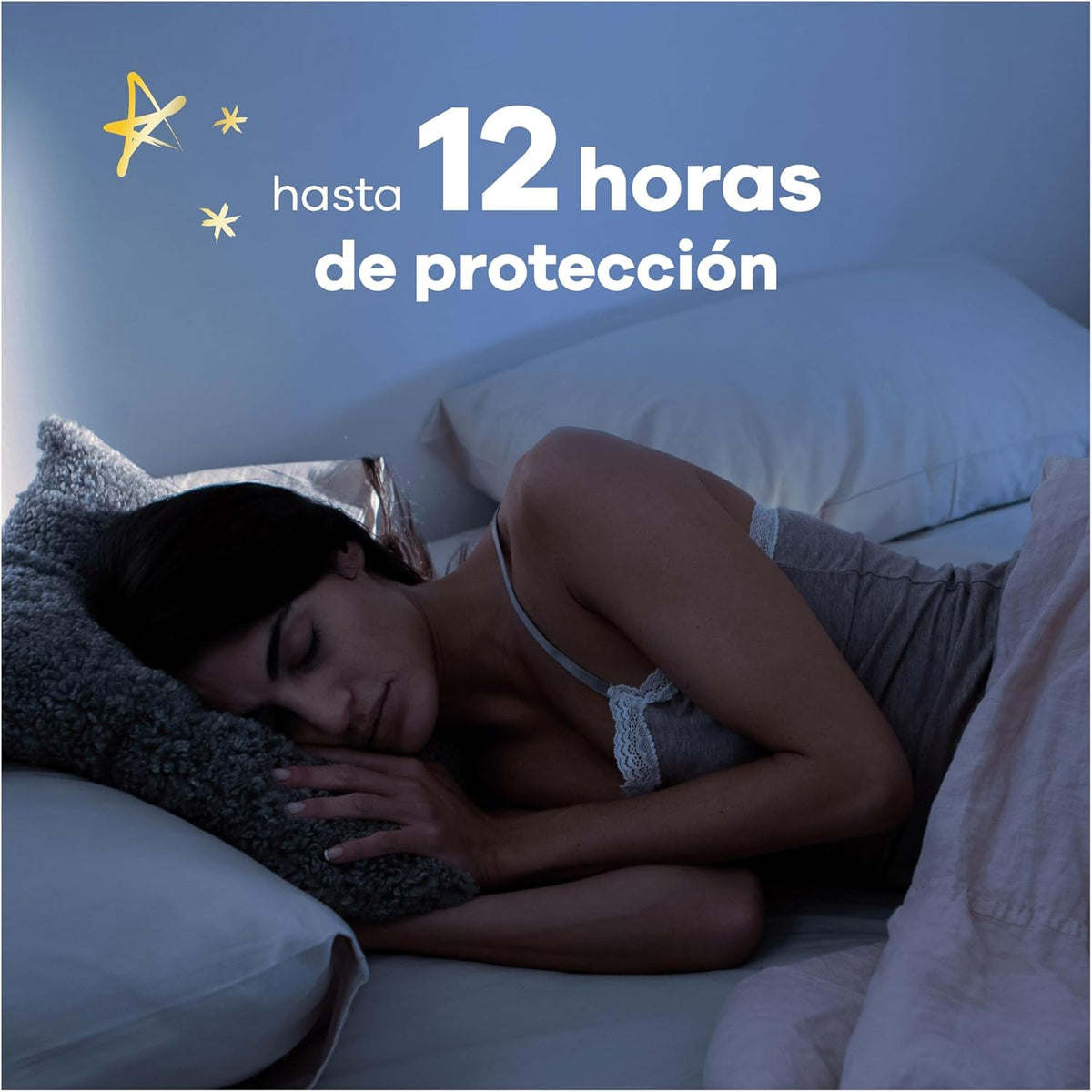 Ausonia Ultra Thin Extra Night Pads with Wings, 18 Pack, Double Coverage on Front and Back, Overnight Protection