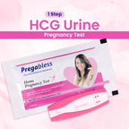 Leeford Pregabless Pregnancy Test Kit | AT Home Pregnancy Test | 1 Step HCG Urine Test | Accurate Result in 3-5 Minutes | Home Pregnancy Check | Single-Use Device with Dropper | Accurate & Easy to Use | Pack of 4