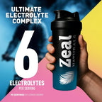Zeal Naturals Electrolyte Powder - 90 Servings | Keto Electrolytes Powder | Zero Sugar, BCAAs, B-Vitamins | Potassium, Zinc, Magnesium | Hydration Powder Recovery Drink | Lemon Berry