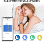 Fitness Tracker with 24/7Heart Rate, Blood Pressure, Sleep Tracking,Calorie