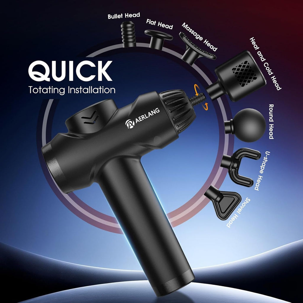 AERLANG Massage Gun with Heat and Cold,Massage Gun Massage Gun Deep Tissue