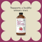 Complete Natural Urinary Tract Complete 12oz - Liquid Supplement for Urinary Tract Health with Organic Cranberry, D-Mannose, Beet Root, Fennel Seed, and Turmeric